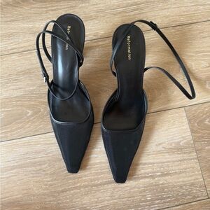 Reformation Natasha Ankle Strap
Mesh Pump (Women)
